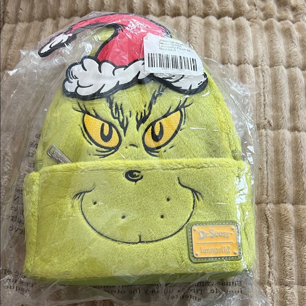 Dr. Seuss Grinch Kids Hat with Red and Green